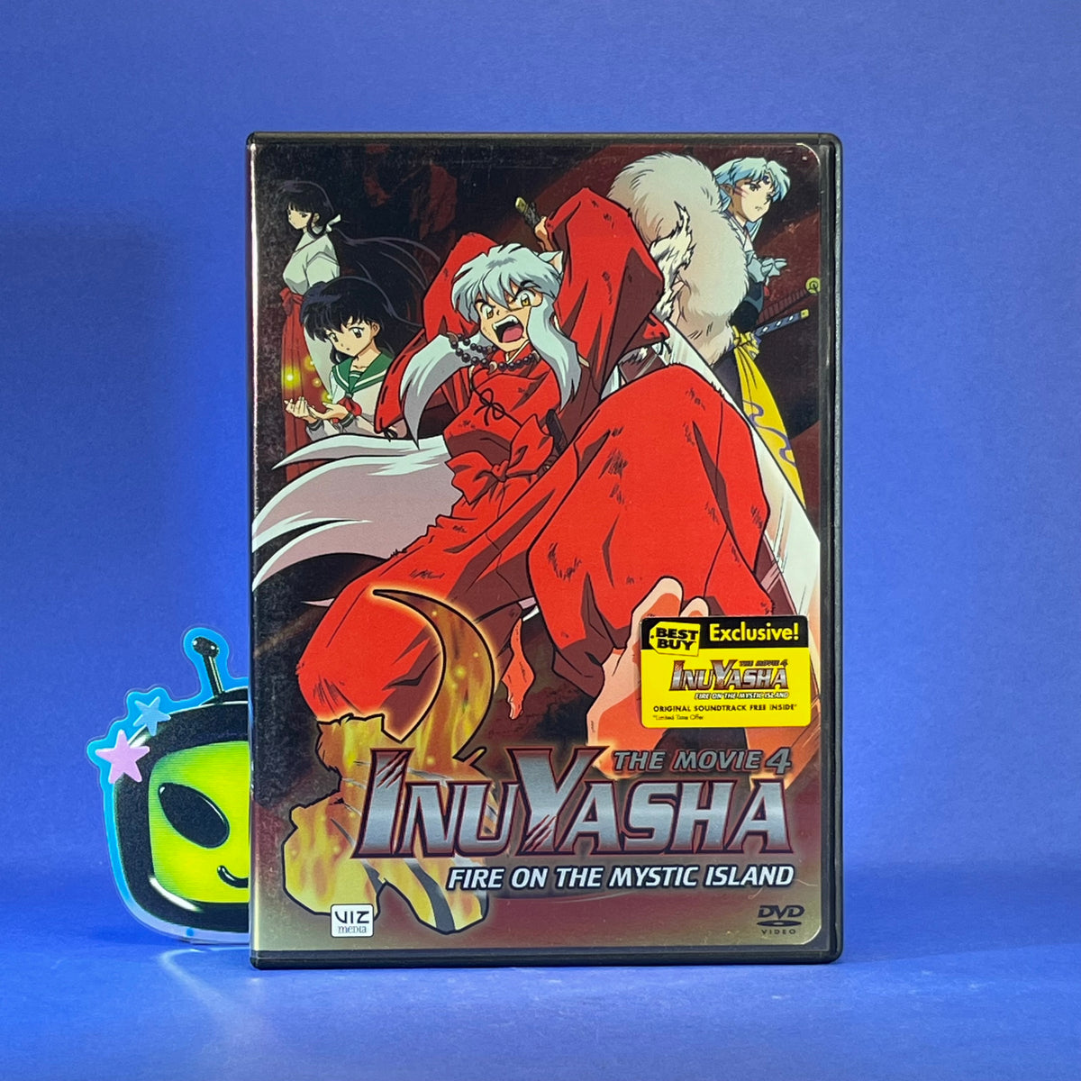 Inuyasha the Movie 4: Fire On The Mystic Island DVD