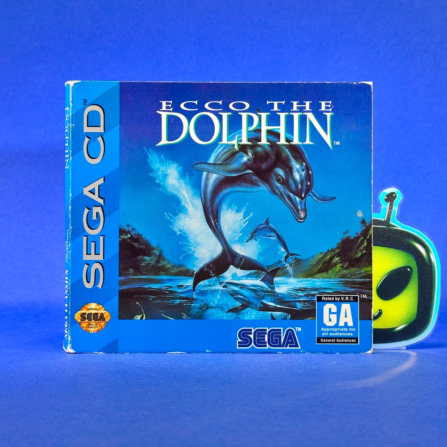 Sega Classics Arcade Collection + Ecco The Dolphin Combo - Sega CD
