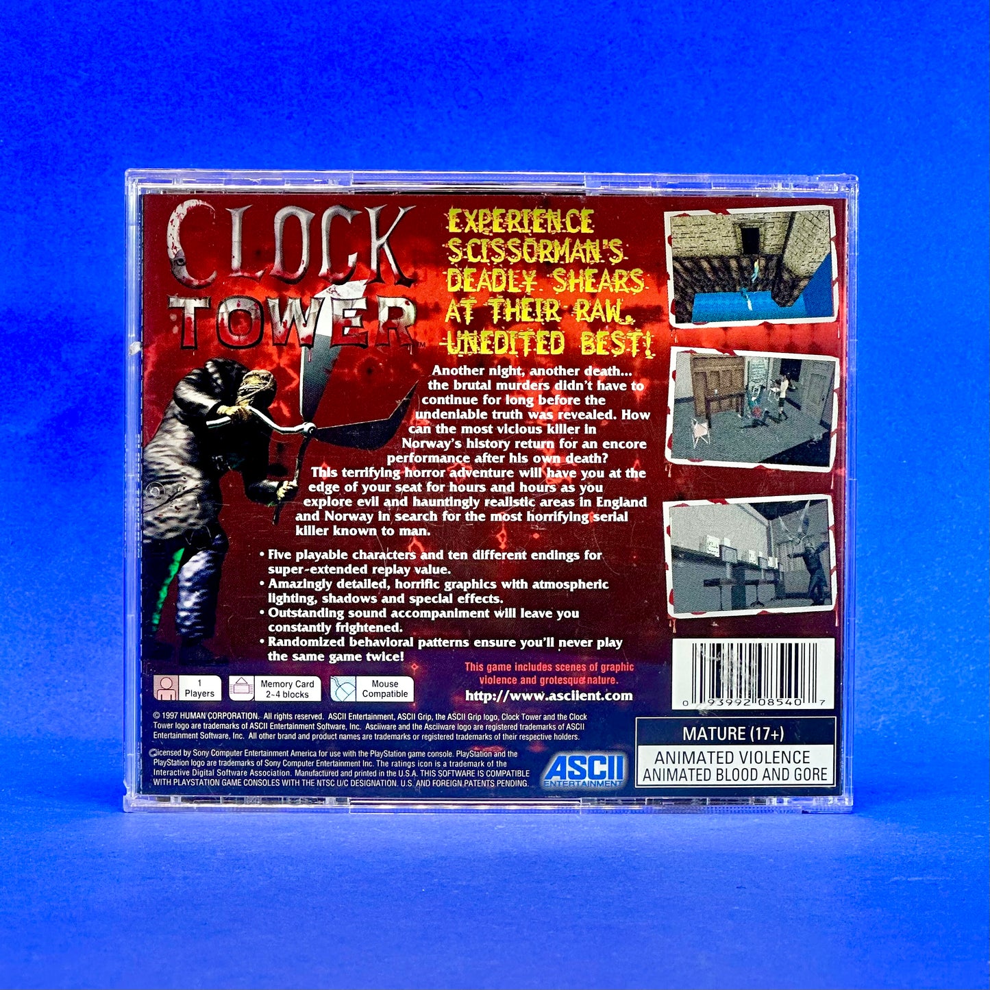 Clock Tower - PlayStation