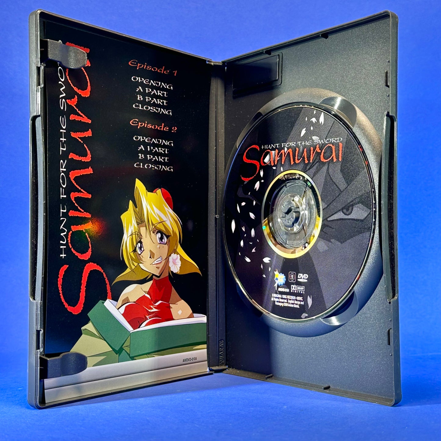 Samurai: Hunt for the Sword DVD