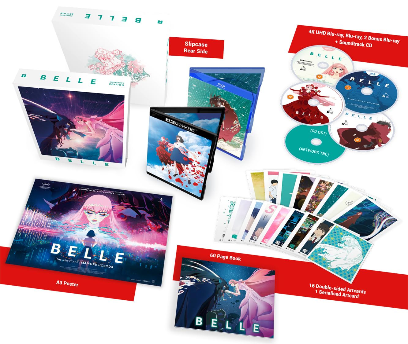 Belle ~Limited Deluxe Edition~ - Complete DVD + 4K Blu-Ray Box Set