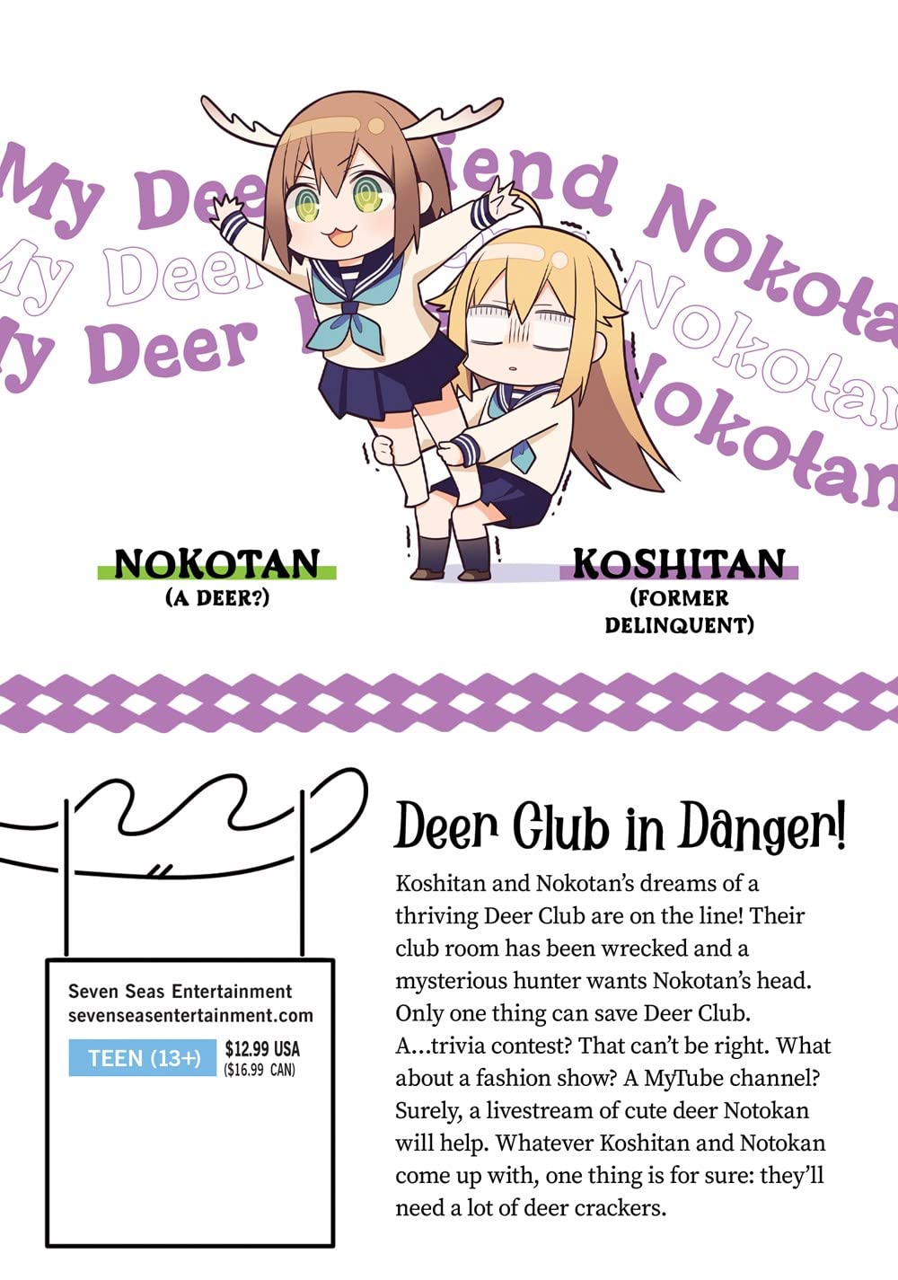 Oshioshio - My Deer Friend Nokotan Manga