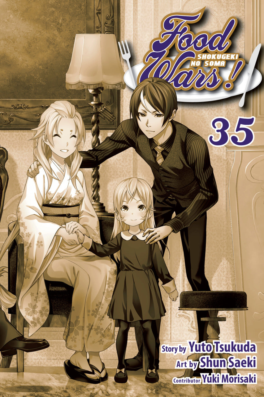 Yūto Tsukuda & Shun Saeki - Food Wars Manga