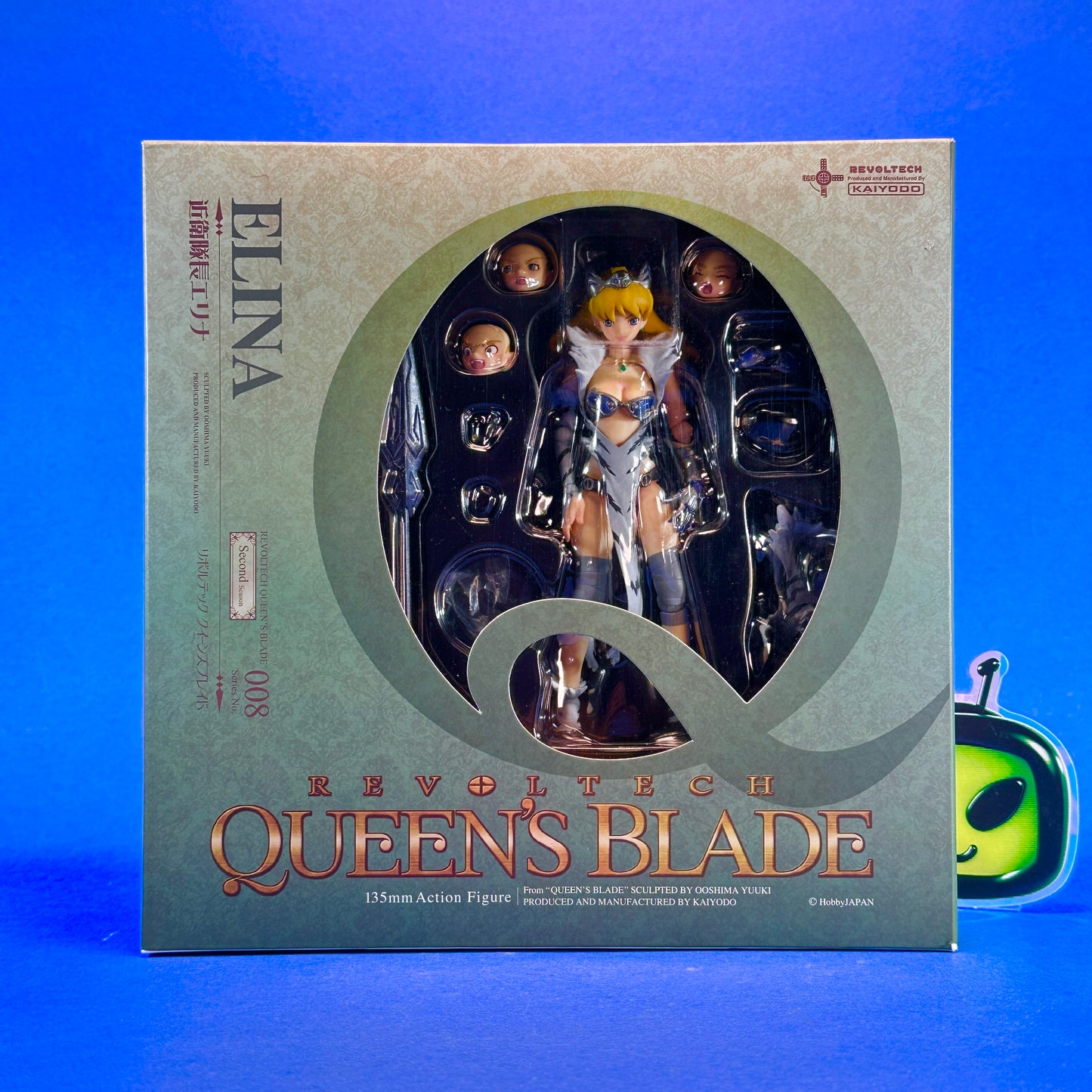 Kaiyodo - Queen’s Blade - Revoltech Series No. 008 - Elina Figure