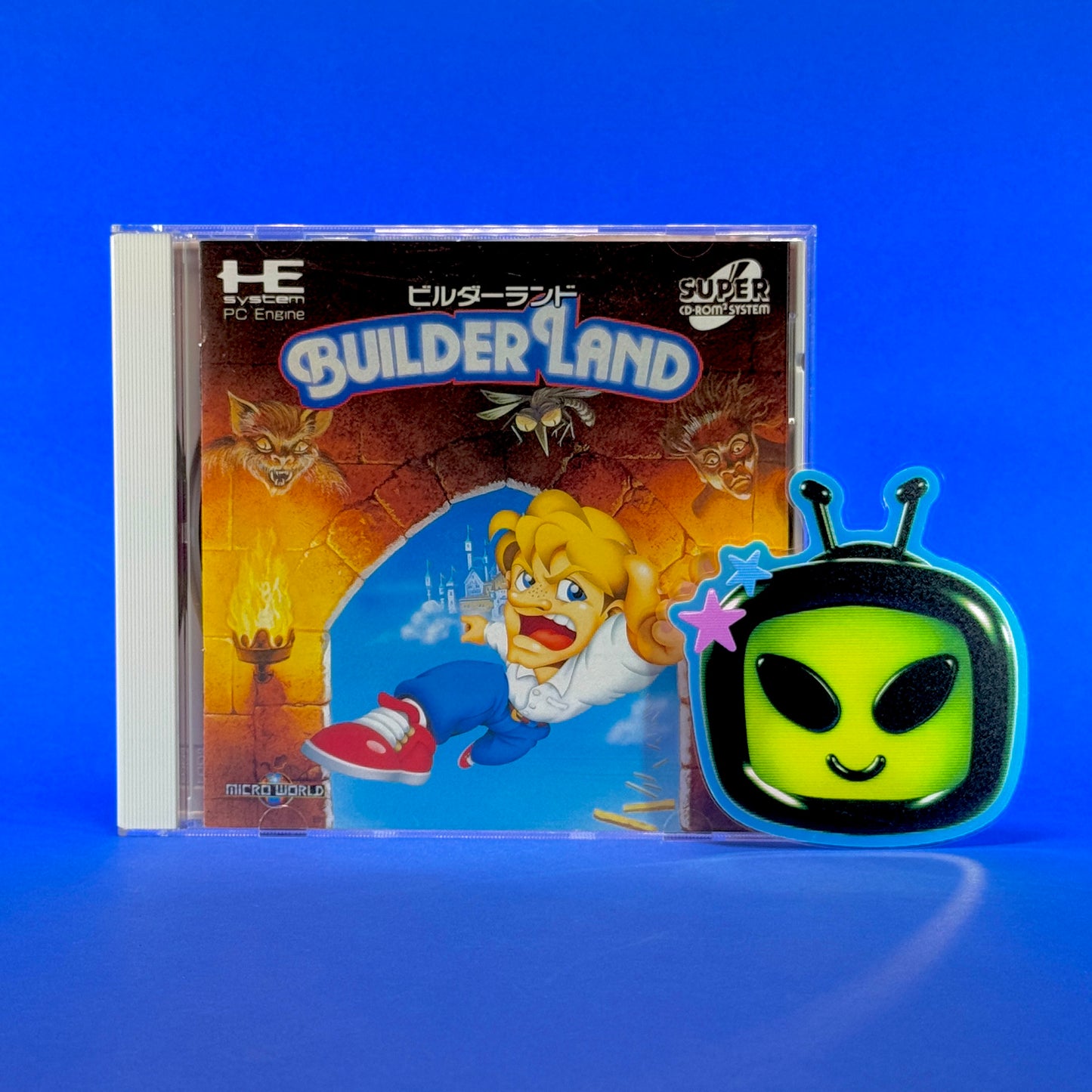 Builder Land - PC Engine Super CD-Rom