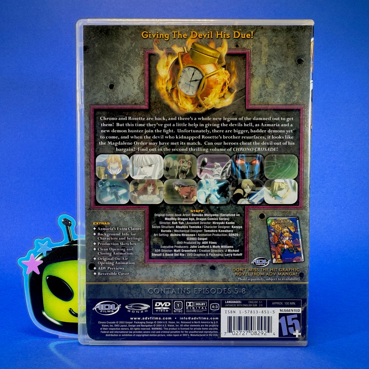 Chrono Crusade DVD