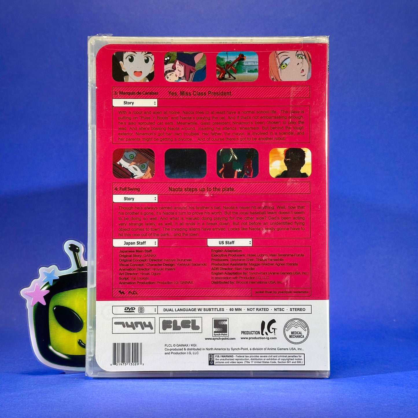 FLCL (Fooly Cooly) Blu-ray & DVD