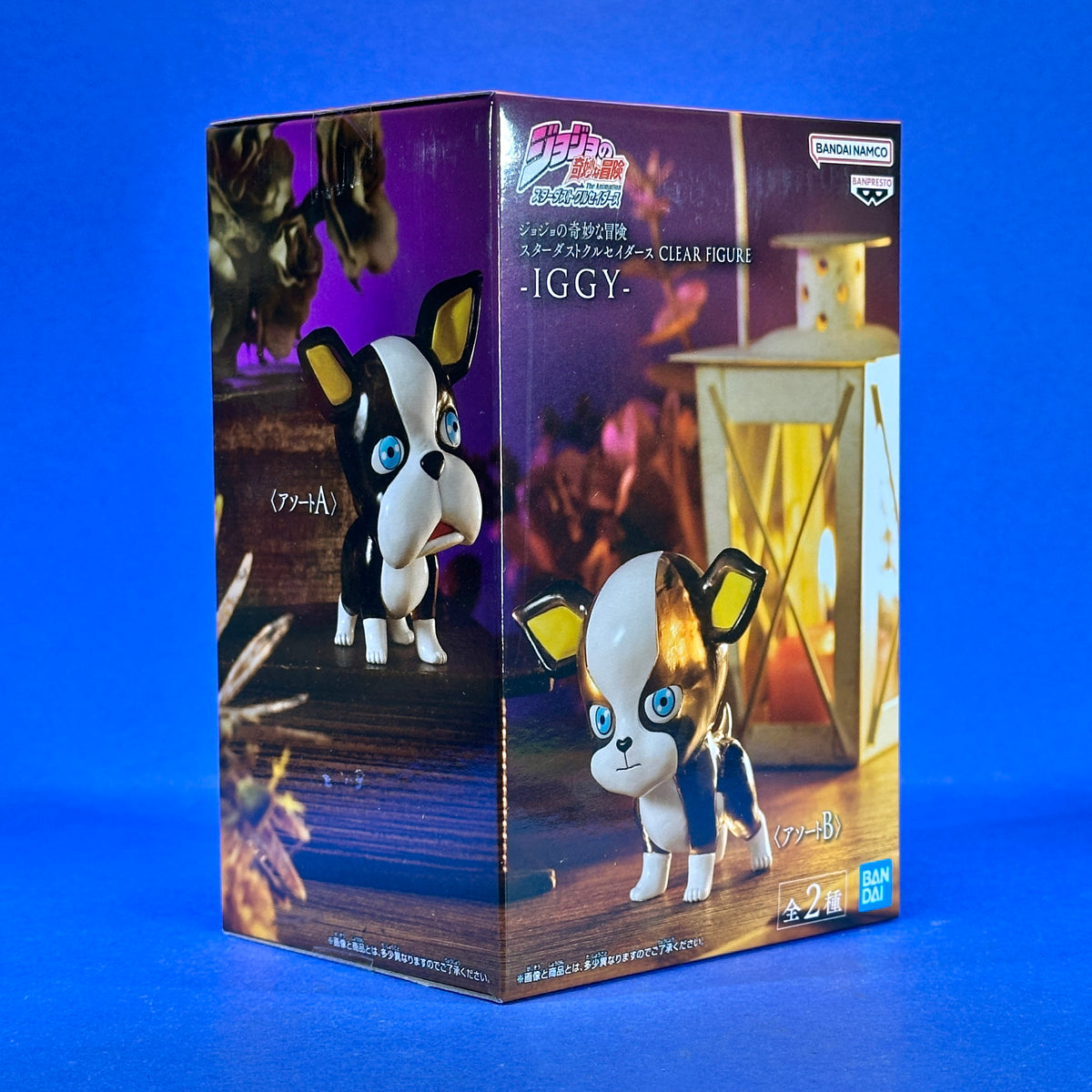 Banpresto - Jojo's Bizarre Adventure: Stardust Creatures Iggy ~Clear Ver.~ Figure
