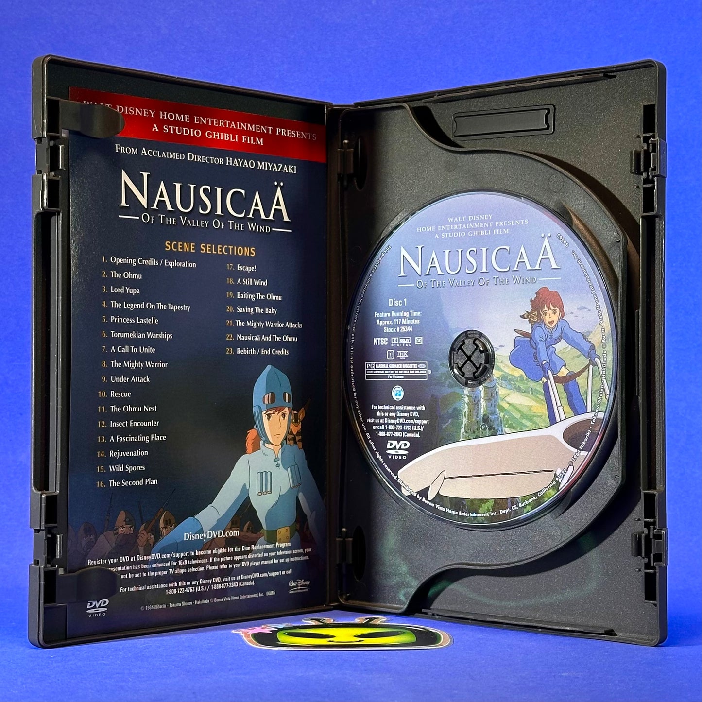 Nausicaa Of The Valley Of The Wind DVD