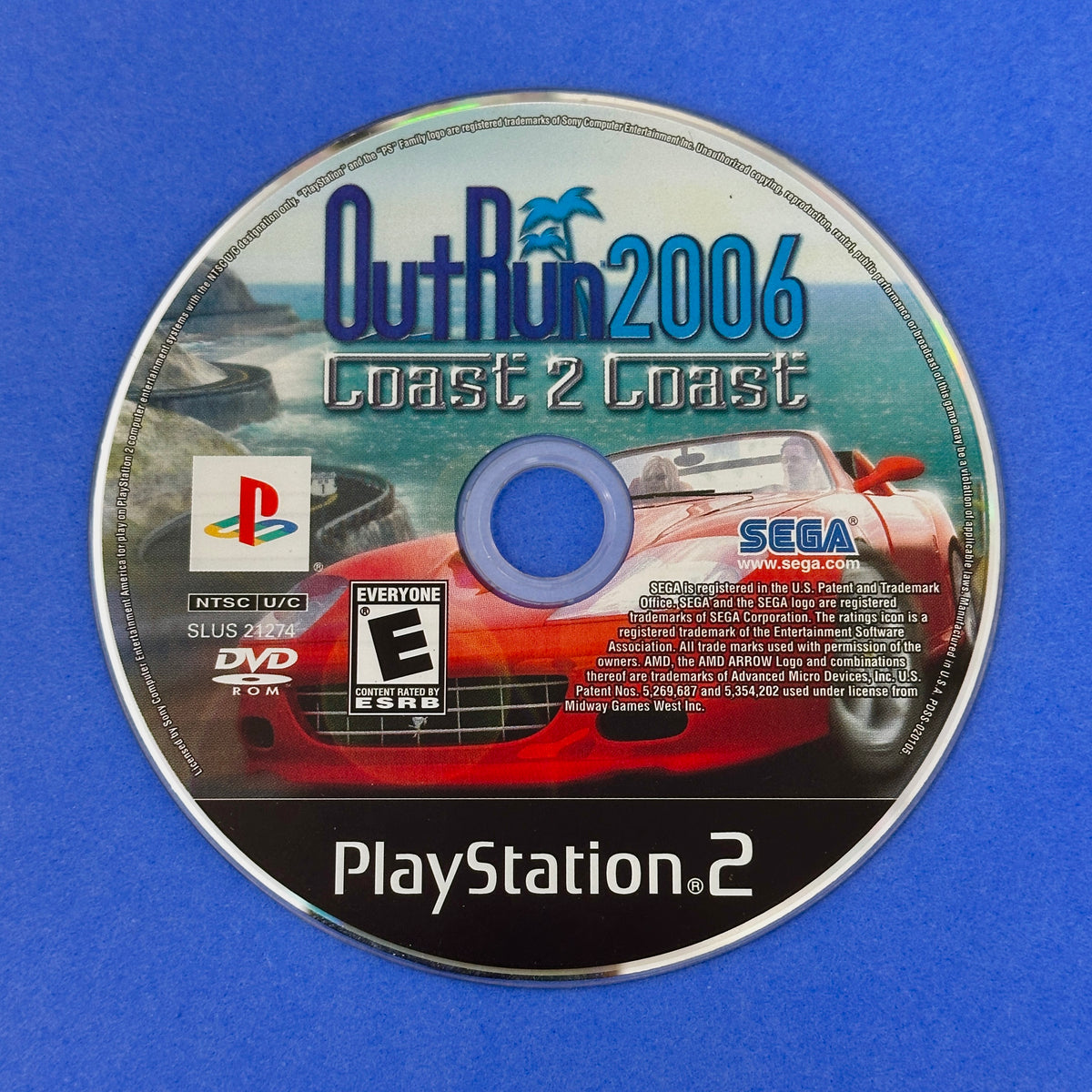 OutRun 2006: Coast 2 Coast - PS2