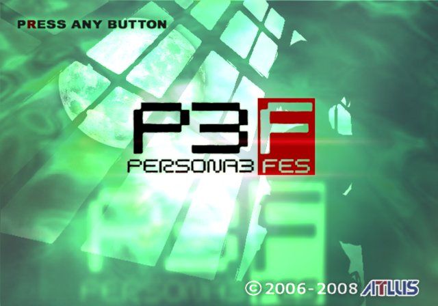 Shin Megami Tensei: Persona 3 FES - PS2