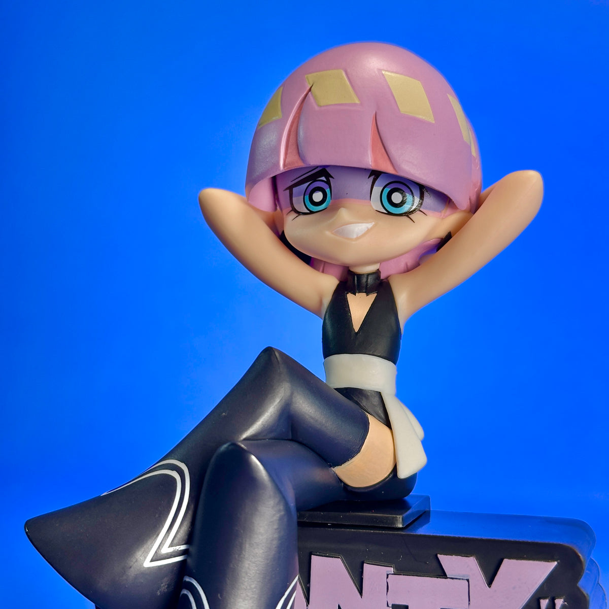 Banpresto - A New Panty & Stocking with Garterbelt:  Polyurethane ~Monitor Top Figz~
