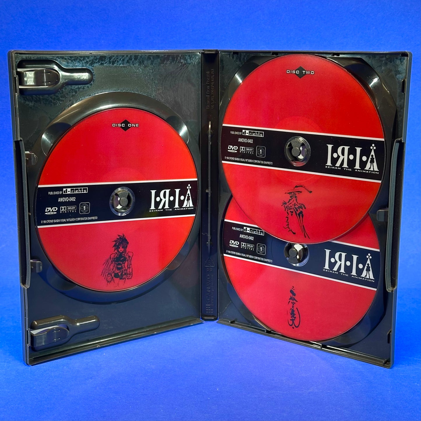 Iria: Zeiram the Animation DVD