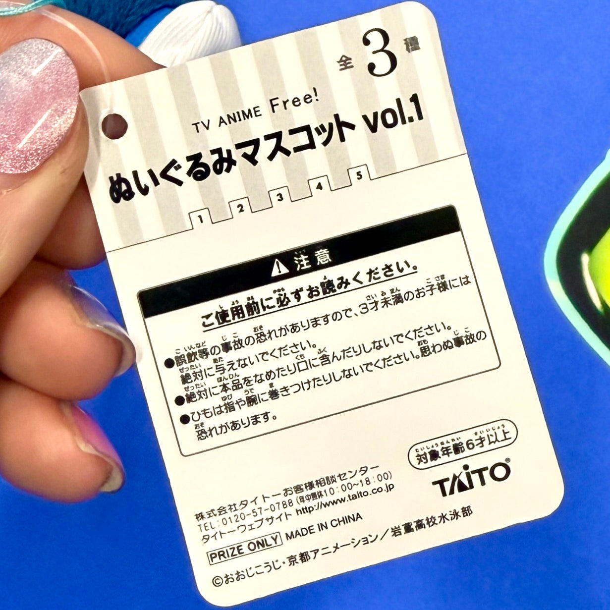 Taito - 2014 Free! ~Eternal Summer~ Mascot Plush