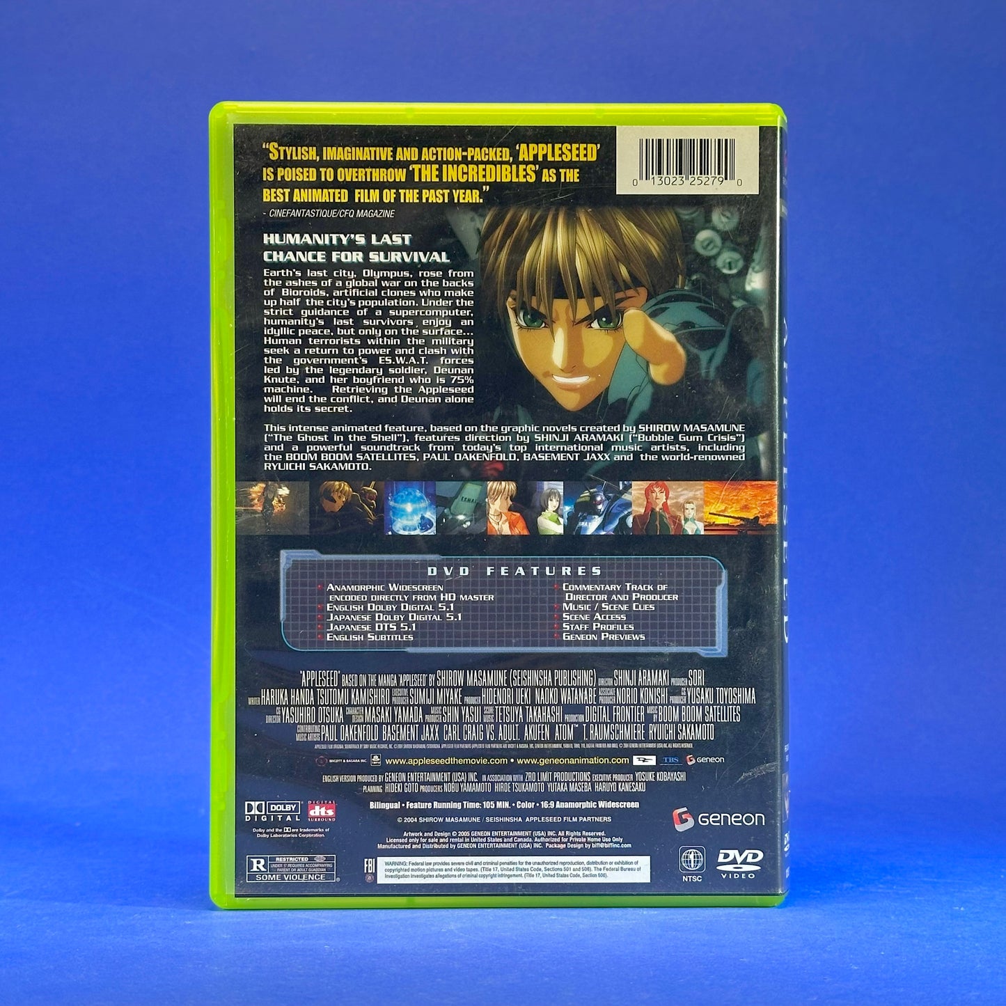Appleseed DVD & Blu-ray