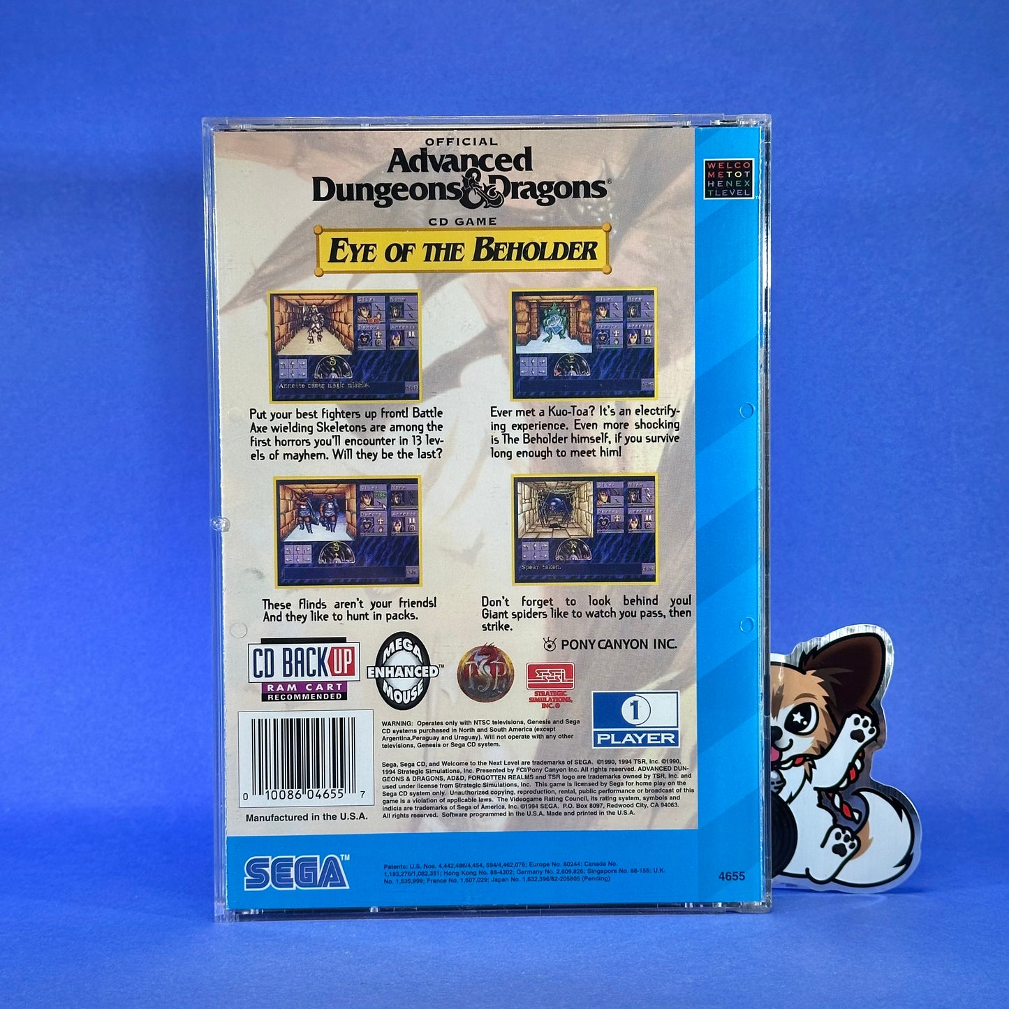 Advanced Dungeons & Dragons: Eye of the Beholder - Sega CD