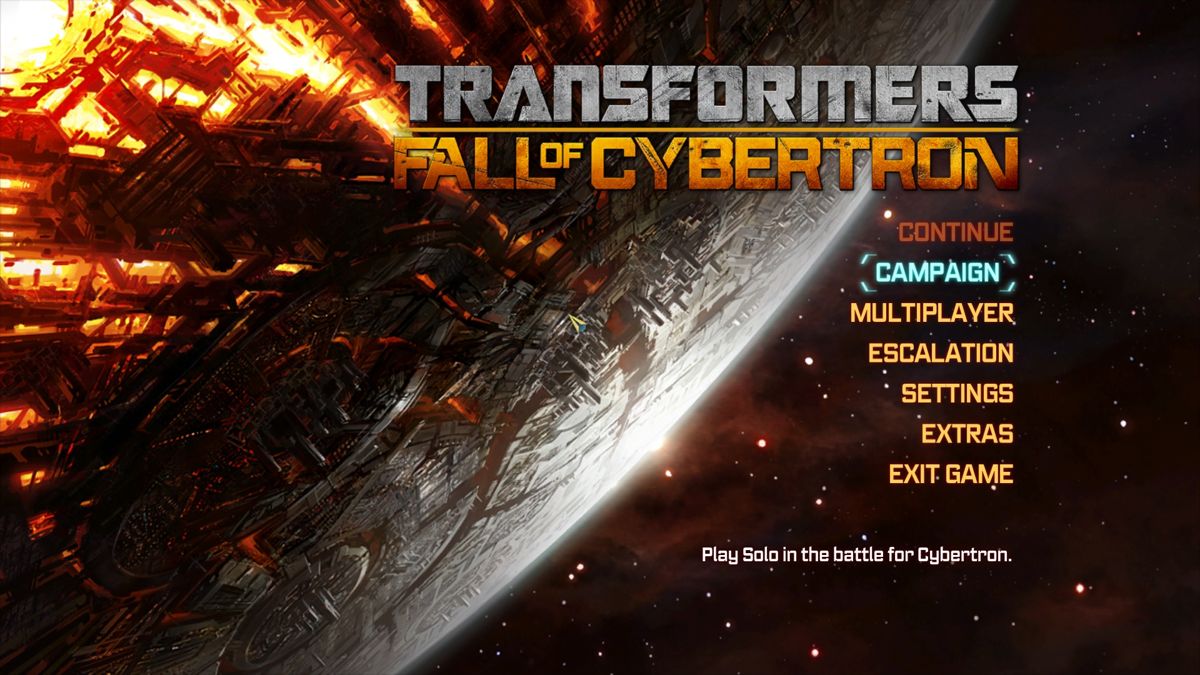 Transformers: Fall of Cybertron - Playstation 3
