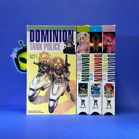 Dominion Tank Police VHS