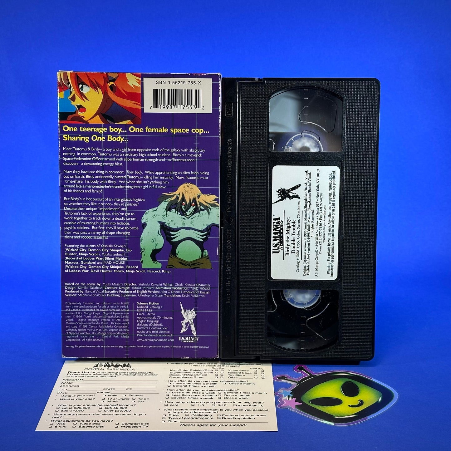 Birdy The Mighty VHS