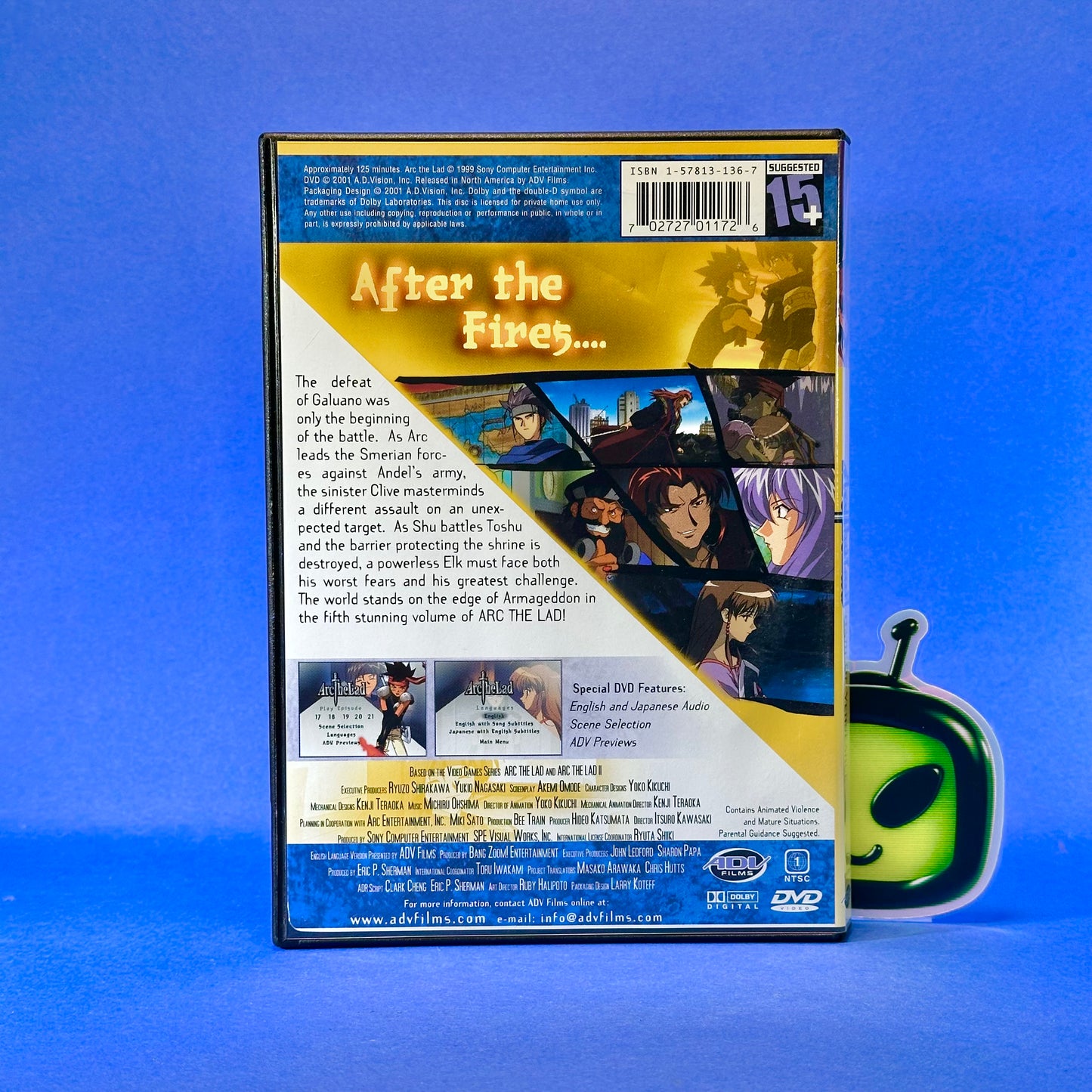 Arc The Lad DVD