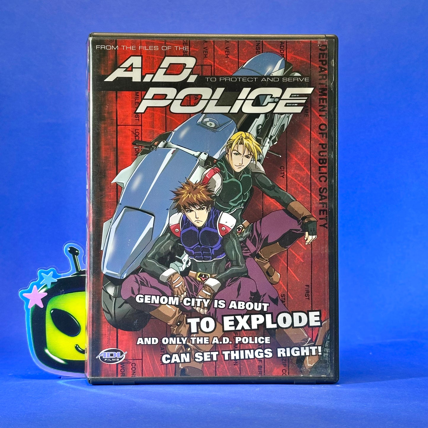 A.D. Police: To Protect And Serve DVD