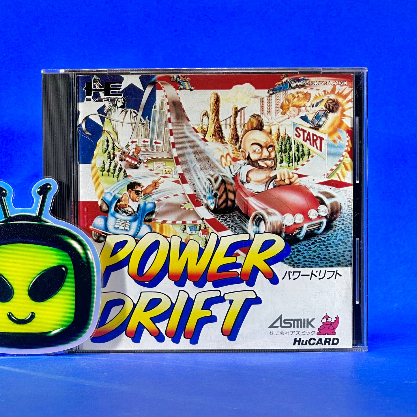 Power Drift - PC Engine HuCARD