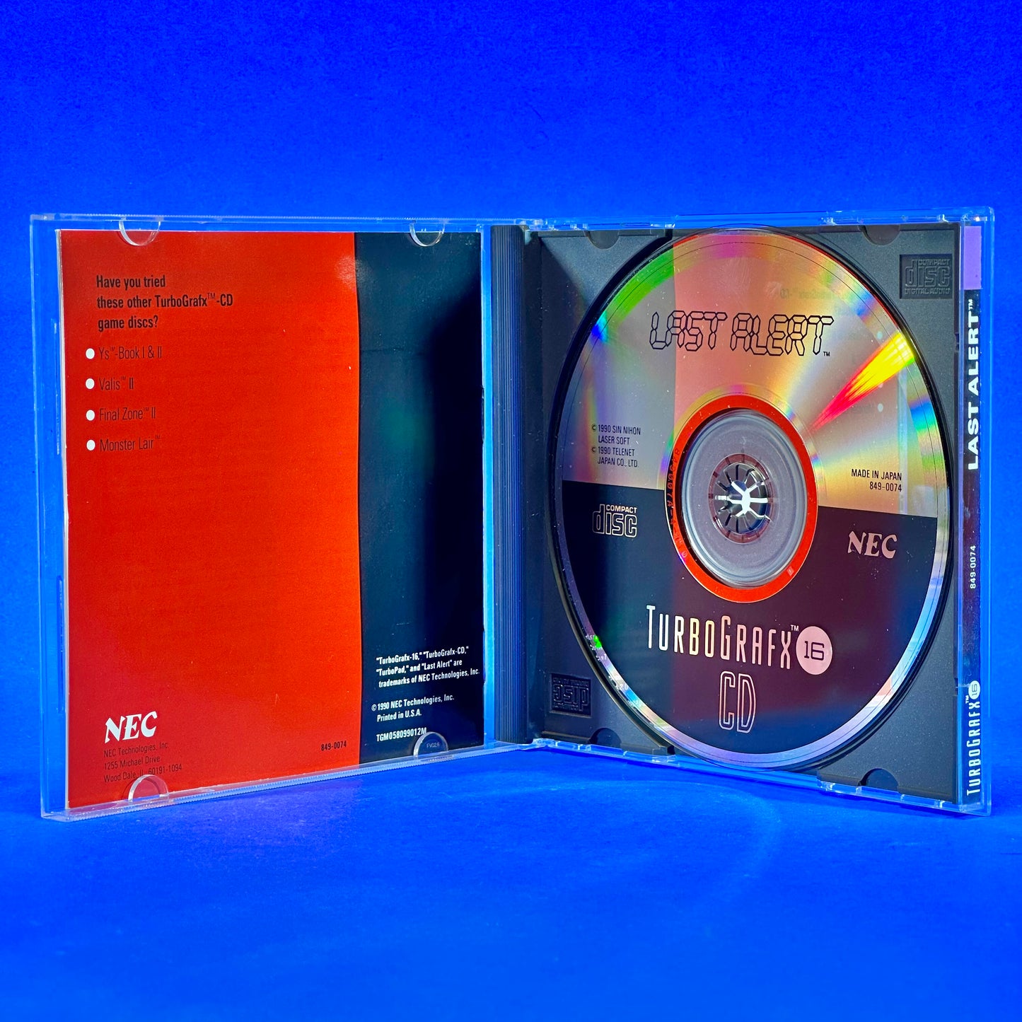 Last Alert - PC Engine CD Rom