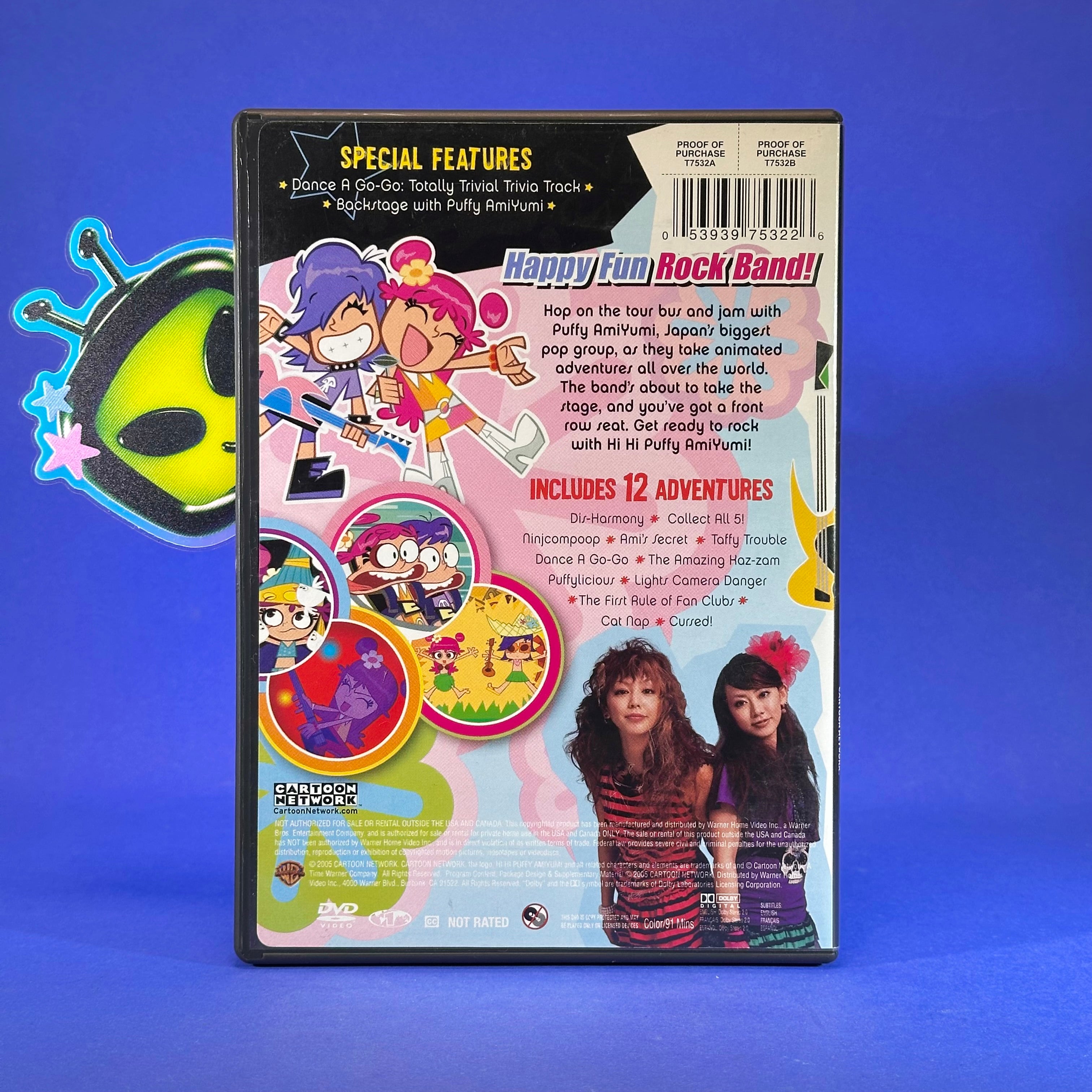 Hi Hi PUFFY AMIYUMI LET'S GO！ 全４巻 レンタル落ち Hi Hi PUFFY AMIYUMI LET'S GO！ 全4巻 レンタル落ち HI HI
