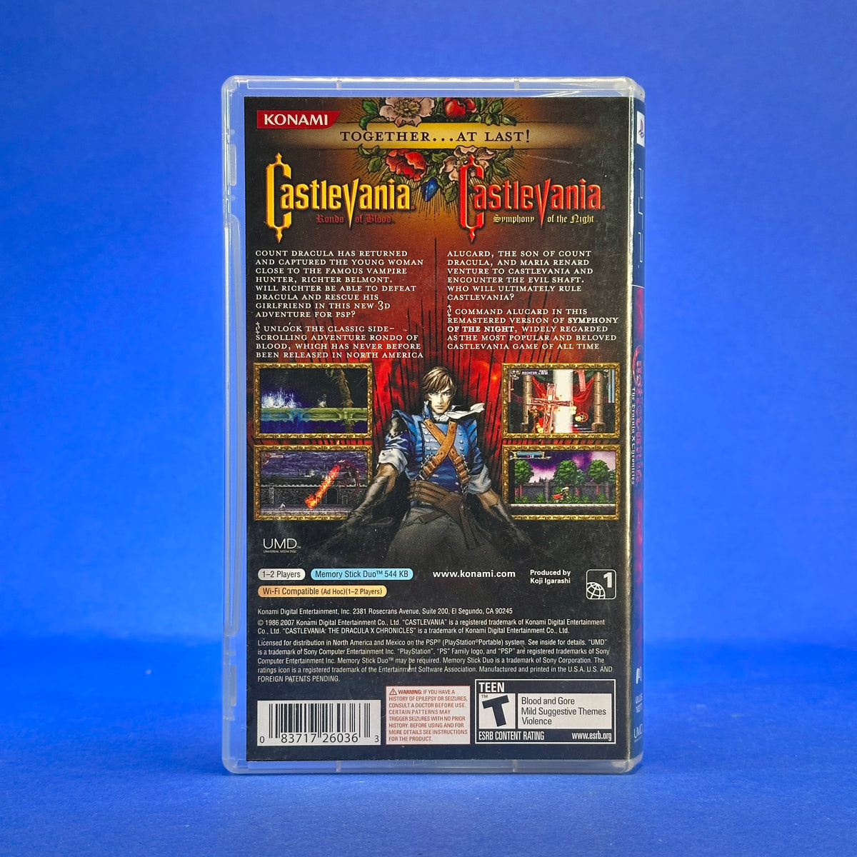 Castlevania Dracula X Chronicles - PSP