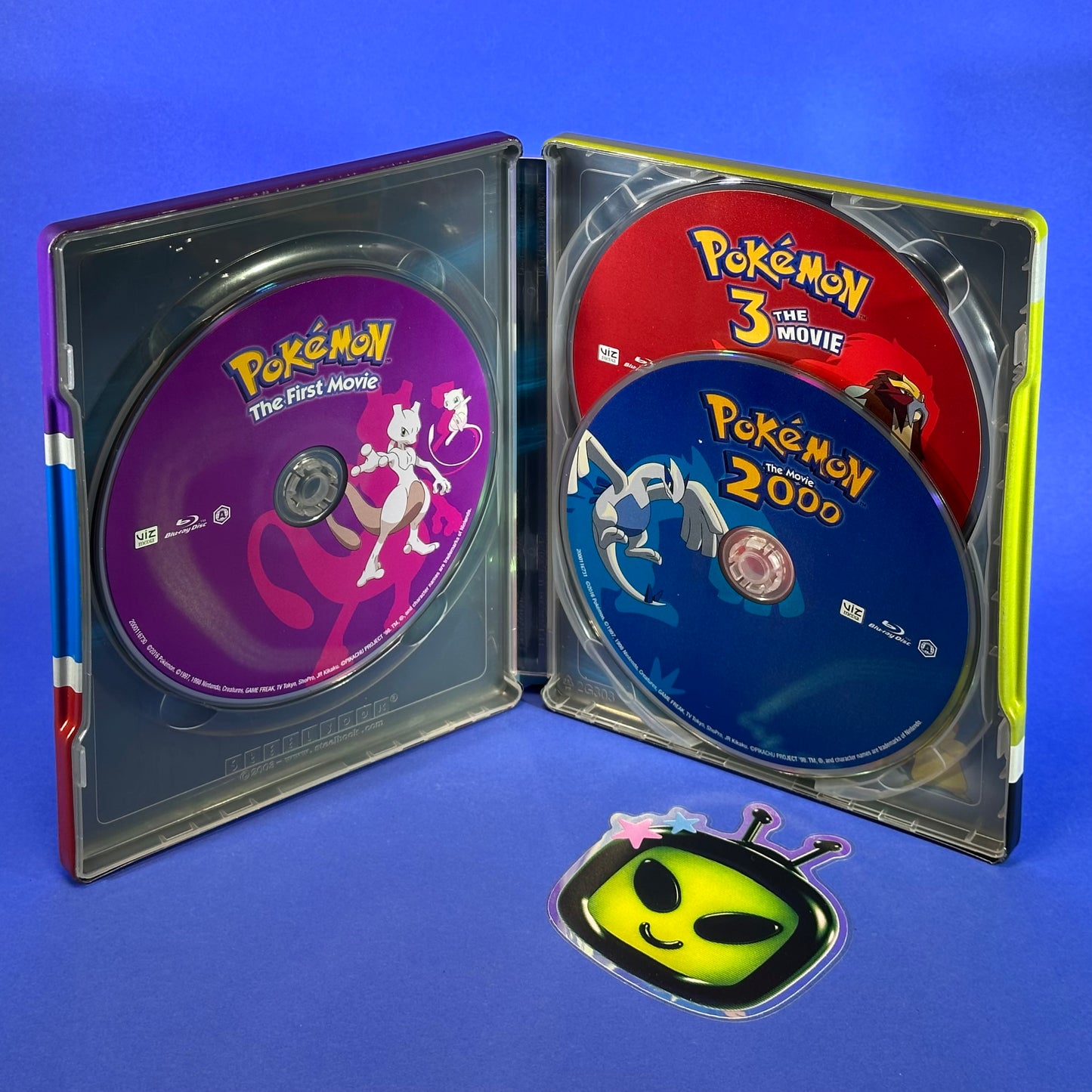 Pokemon Movie Trilogy Limited Edition Steelbook Blu-ray