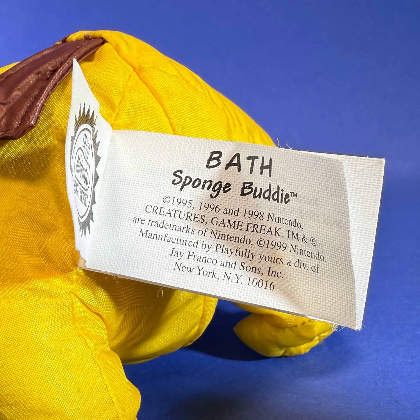 Playfully Yours - 1999 Pokémon  Sponge Buddies