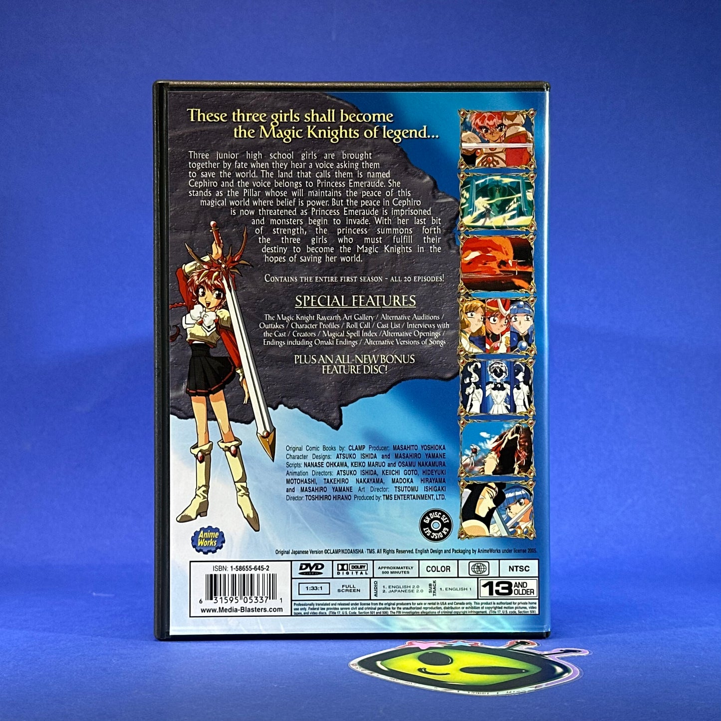 Magic Knight Rayearth Season 1 DVD