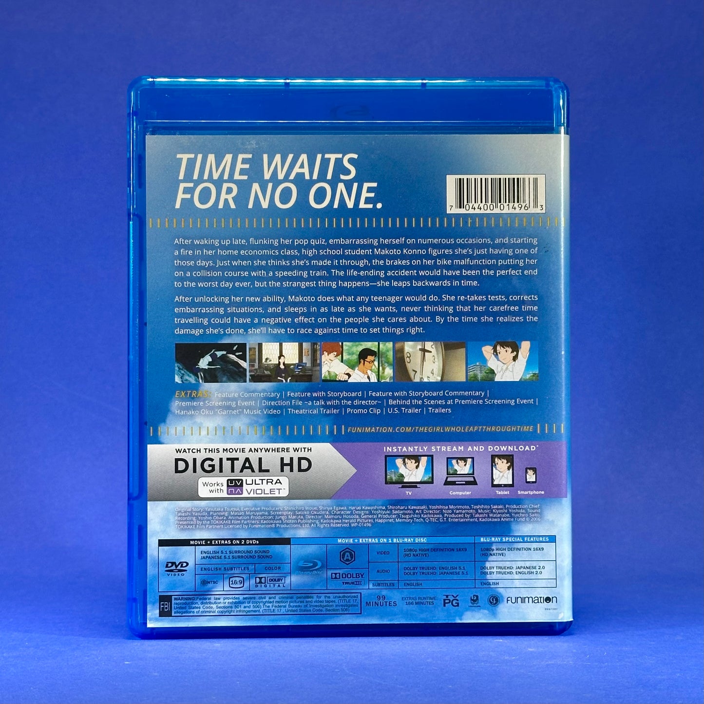 The Girl Who Leapt Through Time Blu-Ray