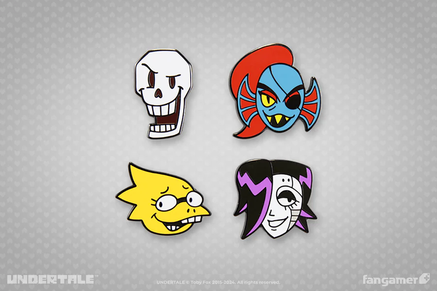 Fangamer - Undertale Pin Set 2