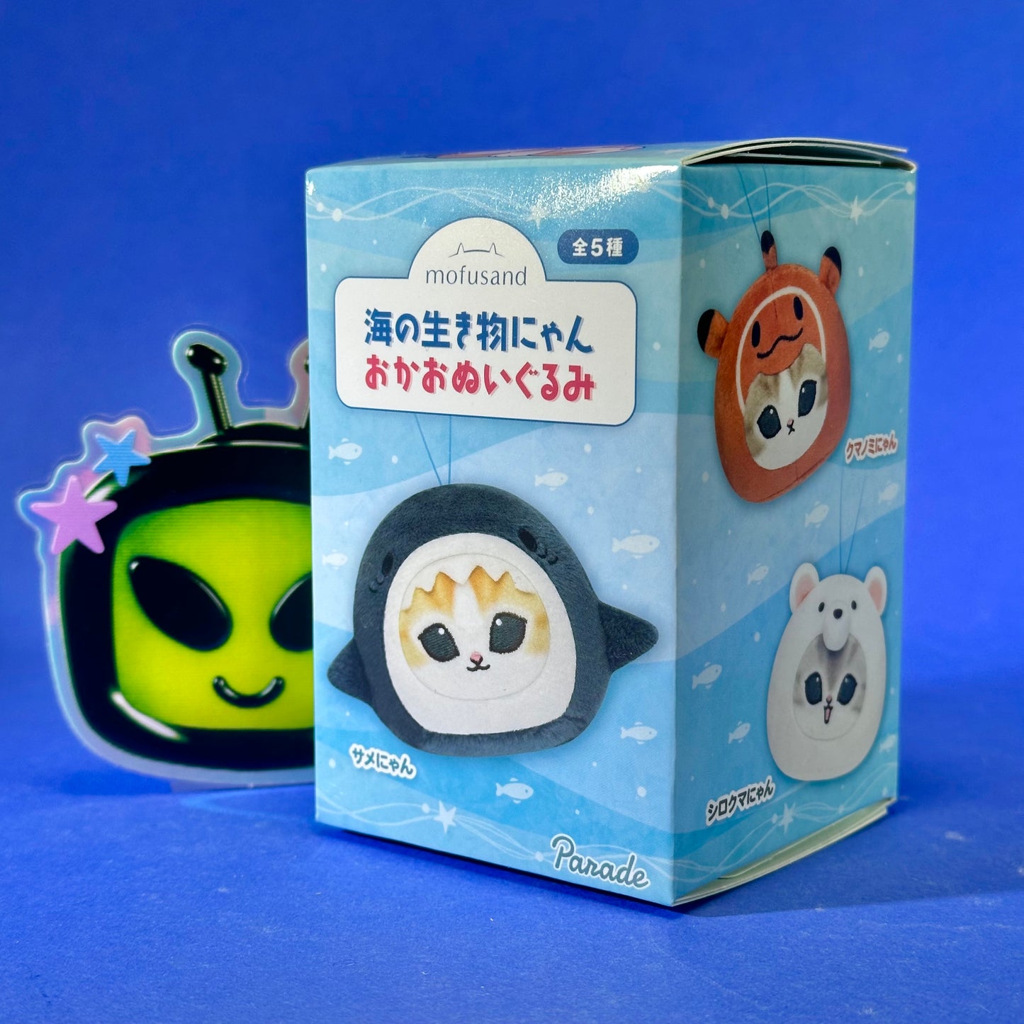 Mofusand - Marine Life Meow Face Plush Blind Box