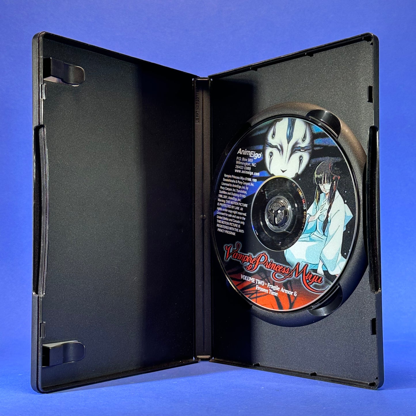 Vampire Princess Miyu OVA DVD