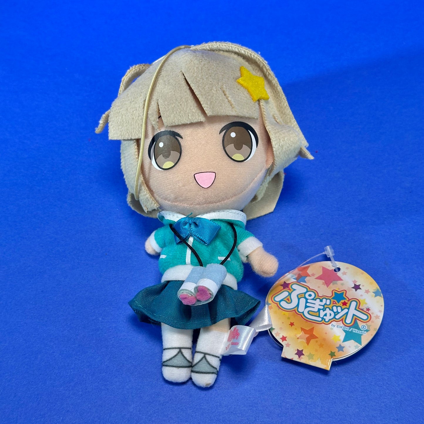 Eikoh / Wasabi - 2013 Pop’n Music Pugyutto Mascot Plush