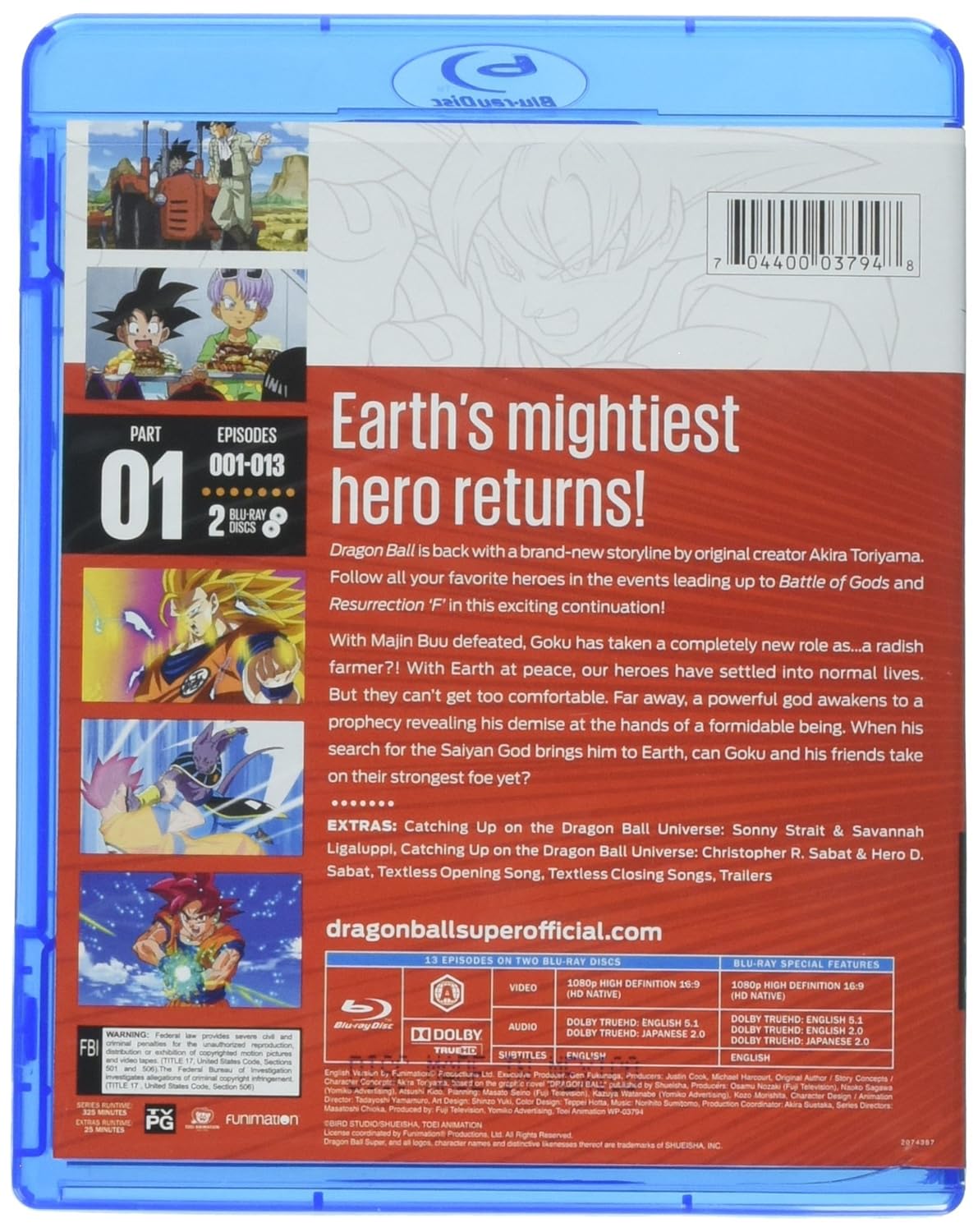 Dragon Ball Super  - Part One Blu-Ray