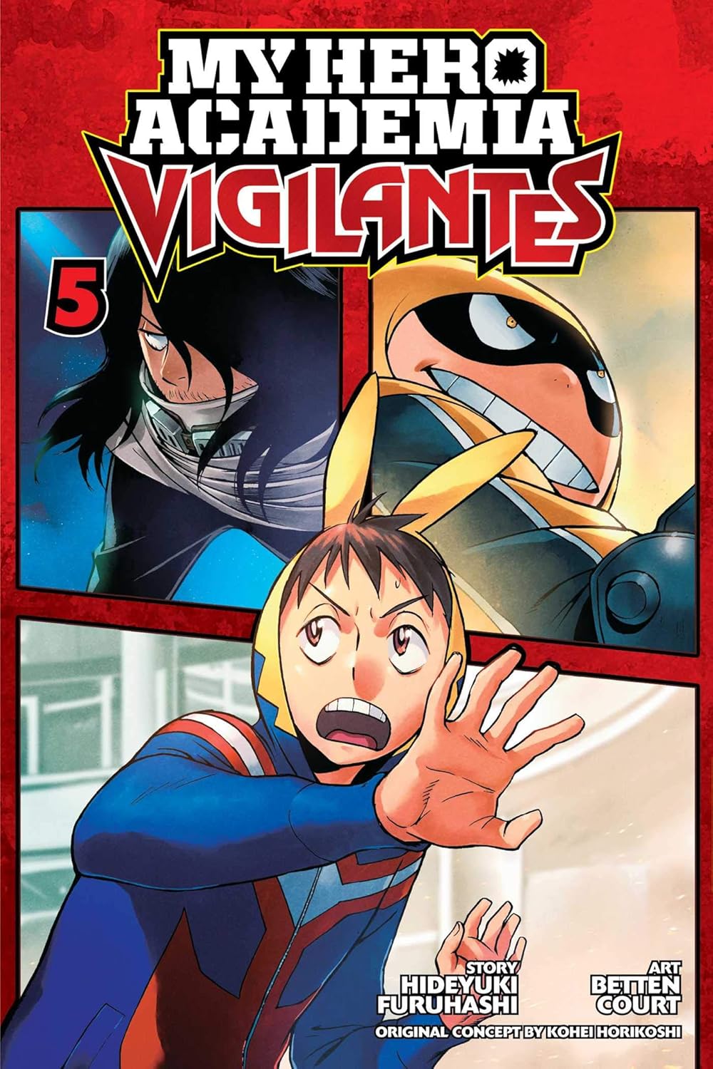 Hideyuki Furuhashi & Betten Court - My Hero Academia Vigilantes Manga