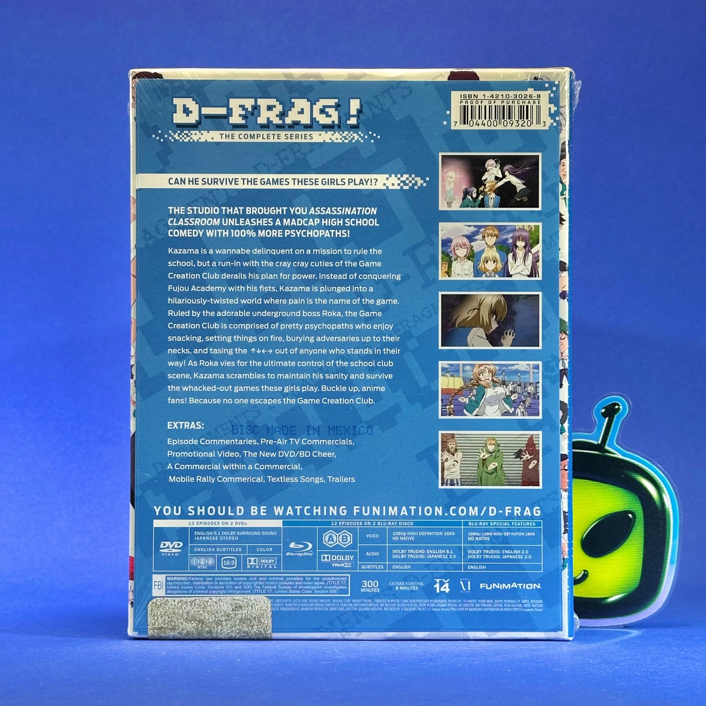 D-Frag! The Complete Series Blu-ray & DVD