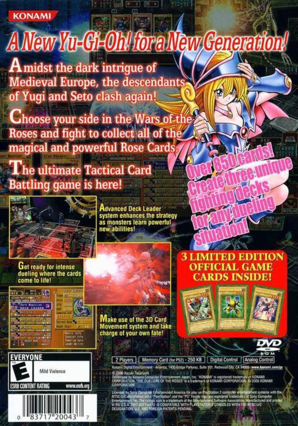 Yu-Gi-Oh! Duelists of the Roses - PlayStation 2