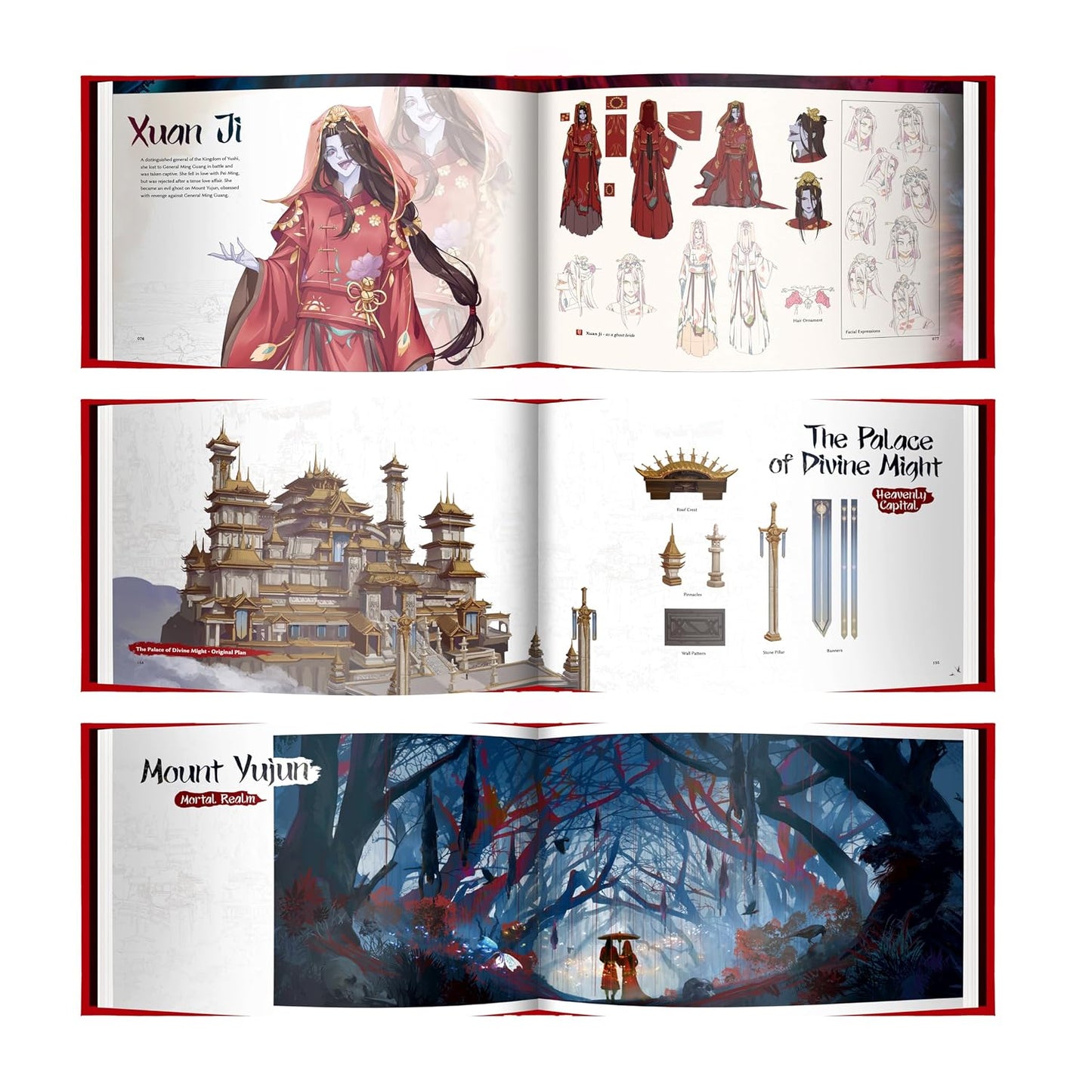 The Art of Heaven Official's Blessing: One Flower, One Sword Art Book