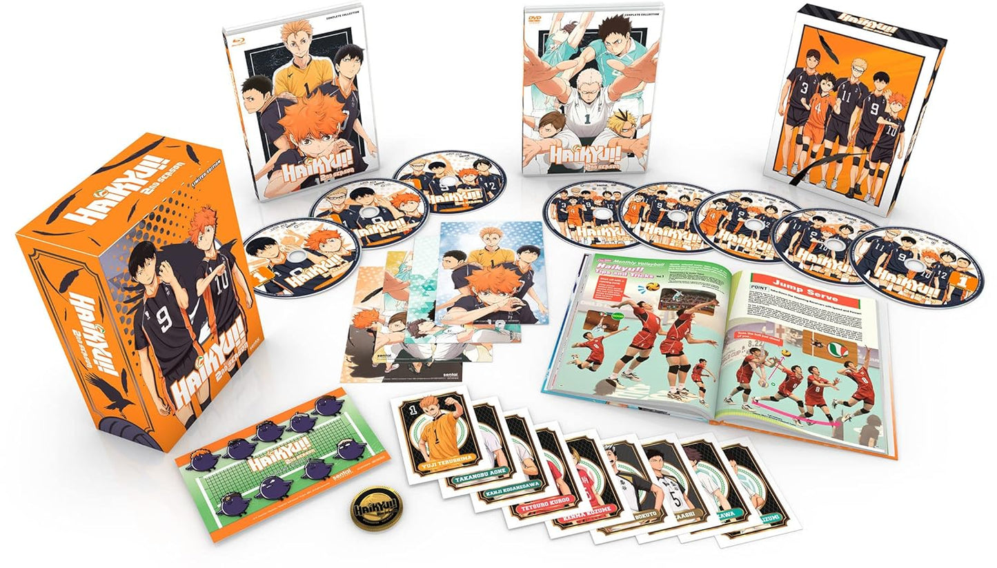 Haikyuu Complete 2nd Season DVD/Blu-Ray Premium Box Set