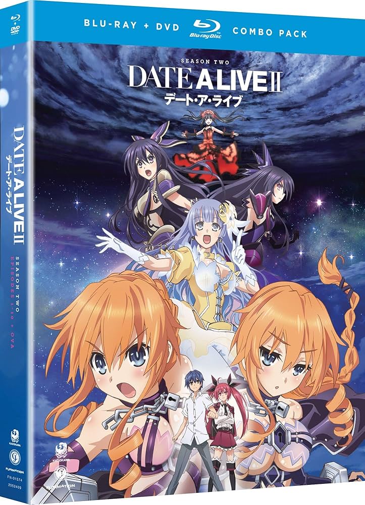 Date Alive II Season 2 Blu-ray & DVD