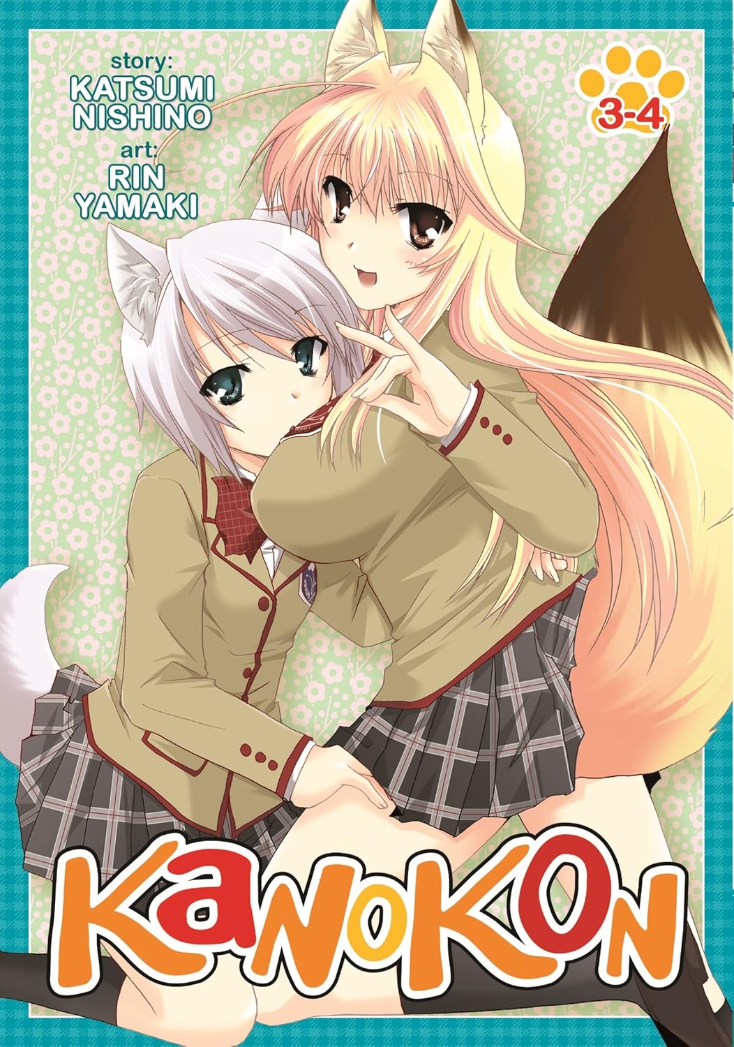 Katsumi Nishino & Rin Yamaki - Kanokon Manga
