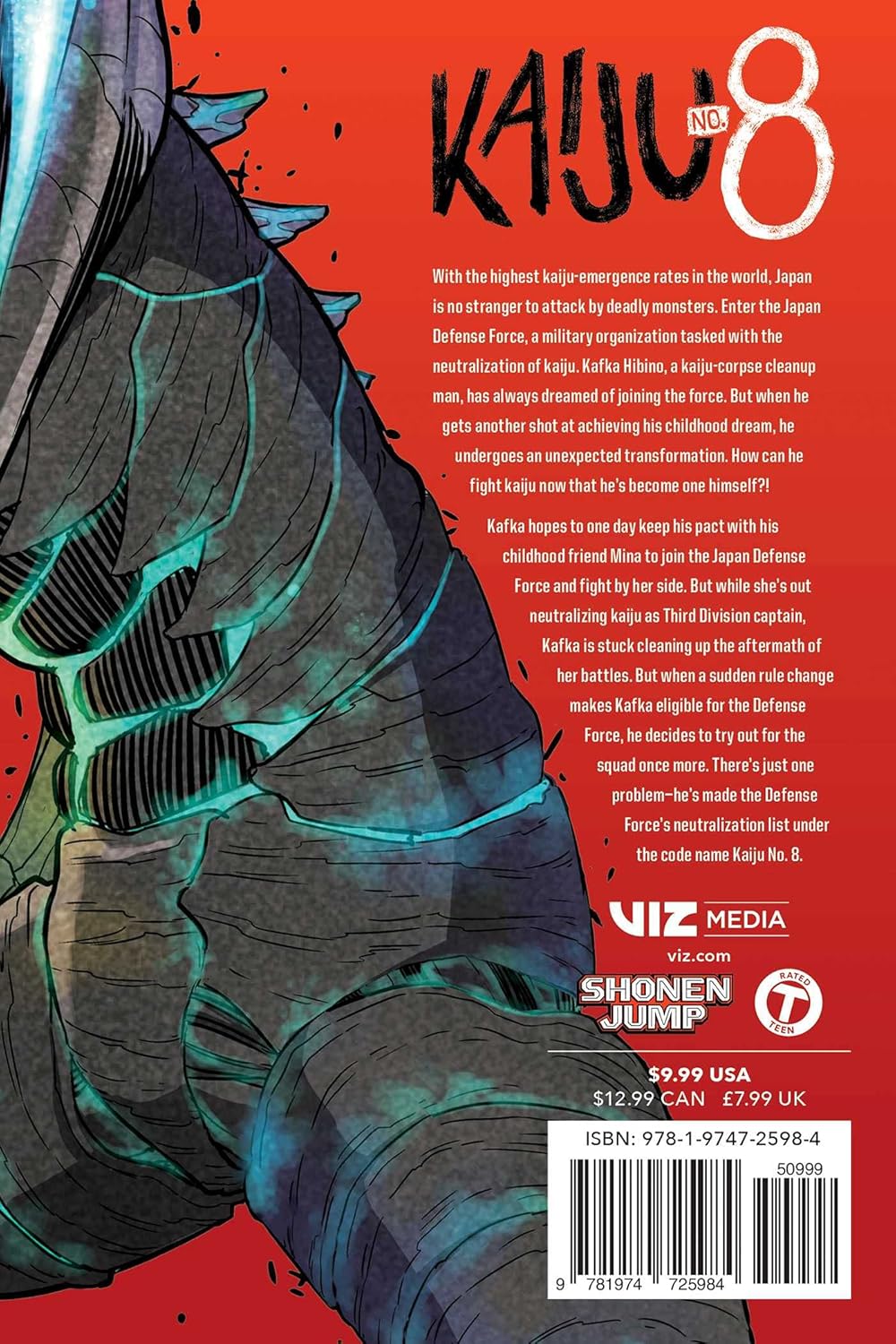 Naoya Matsumoto - Kaiju No. 8 Manga