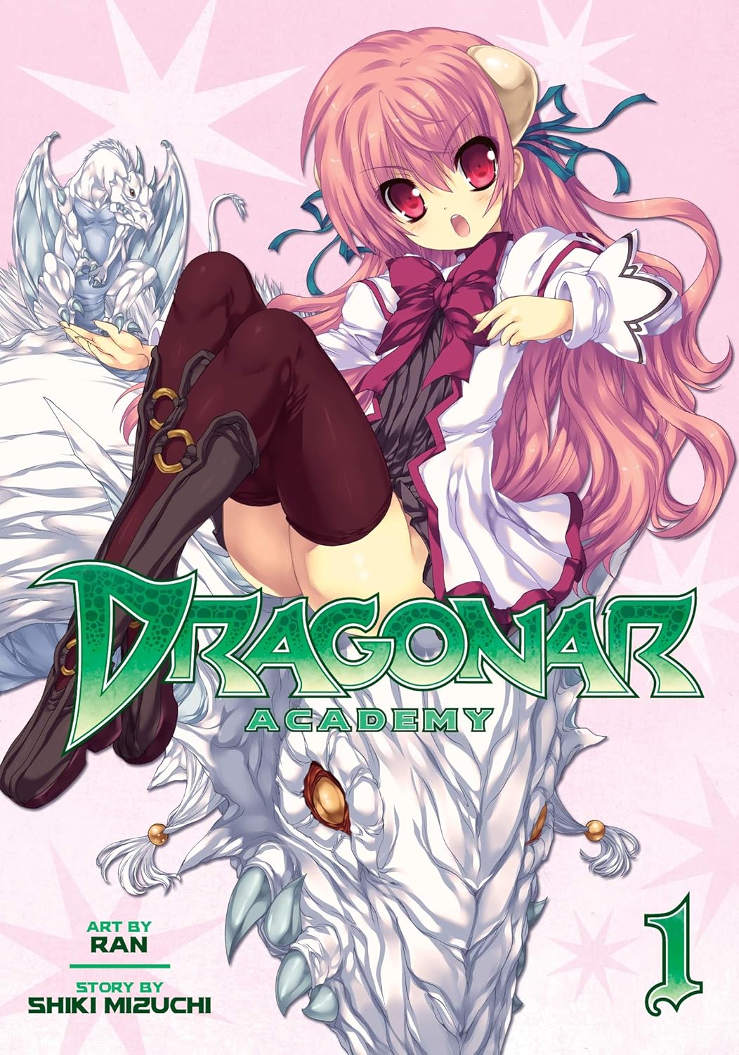 Shiki Mizuchi & Ran - Dragonar Academy Manga