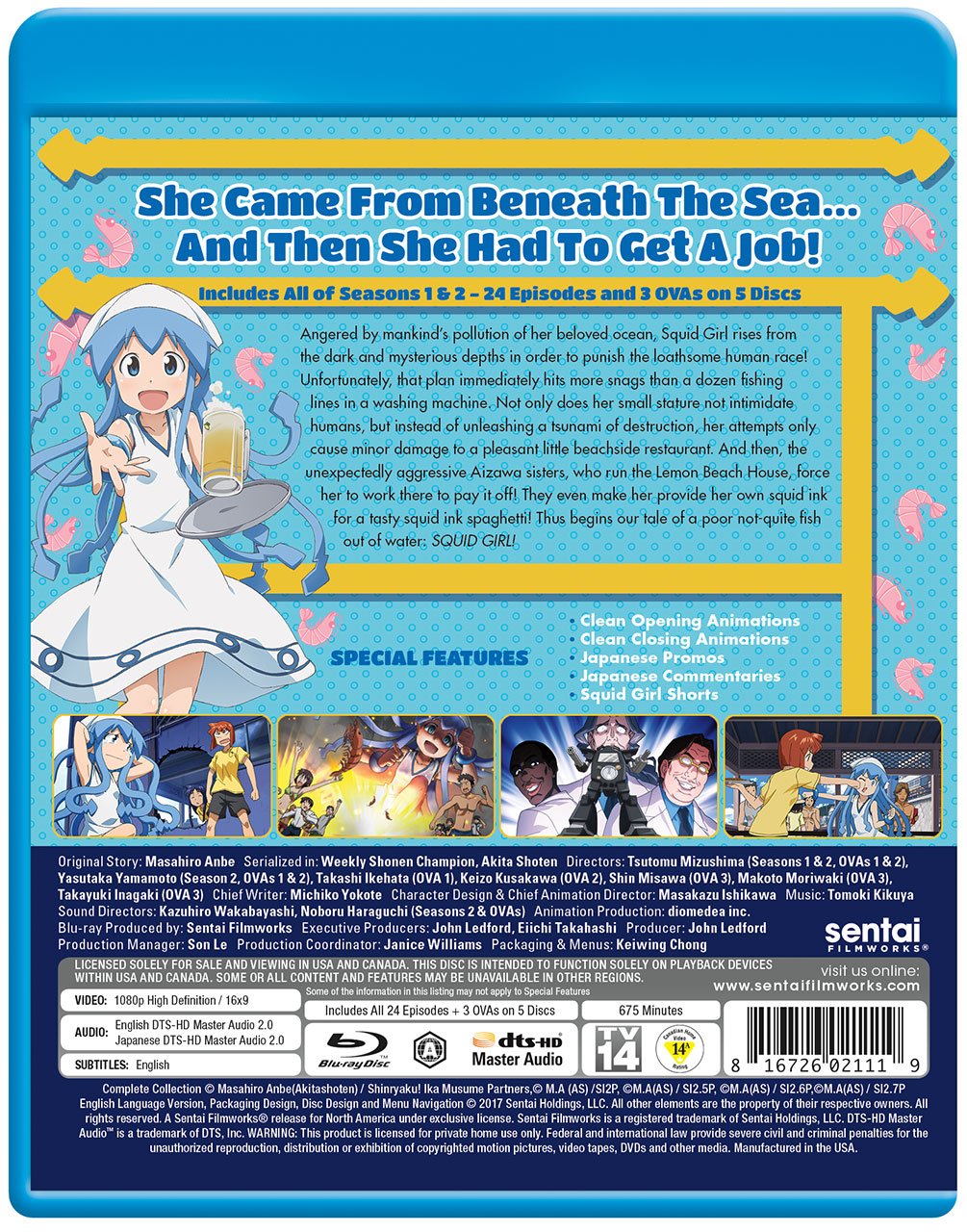 The Squid Girl - Blu-ray