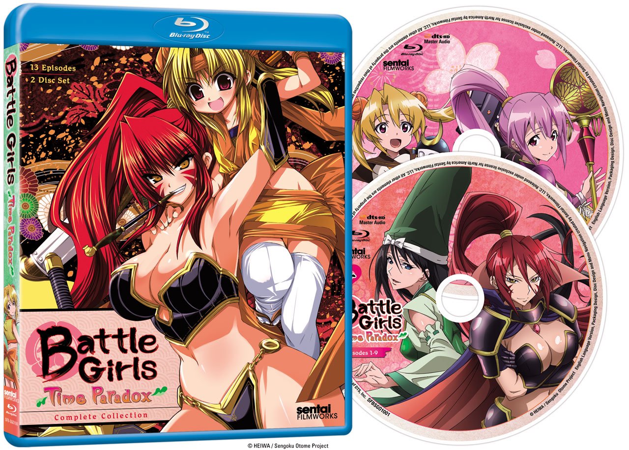 Battle Girls Time Paradox Complete Collection Blu-Ray
