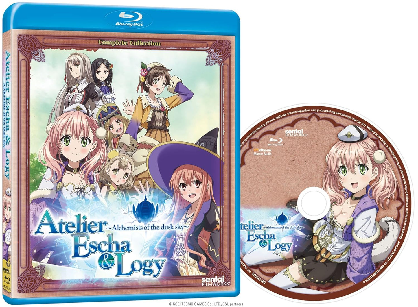Atelier Escha & Logy: Alchemists of the Dusk Sky Blu-Ray
